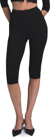 SKIMS Smooth Lounge Pajama Capris in Obsidian at Nordstrom, Size X-Large