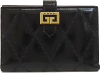 Givenchy Pre-owned Wallets, female, Black, Size: ONE SIZE Pre-owned Leather wallets