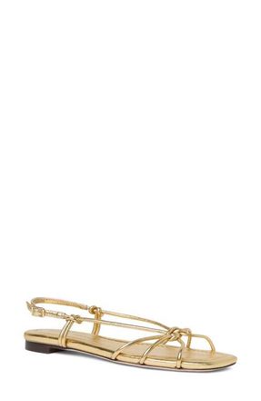 Loeffler Randall Karly Sandal in Light Gold at Nordstrom, Size 10.5
