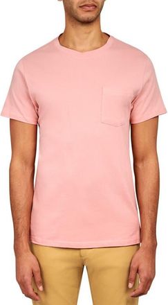 ConStruct Slim Fit Solid Crew T-Shirt in Salmon at Nordstrom, Size Xx-Large