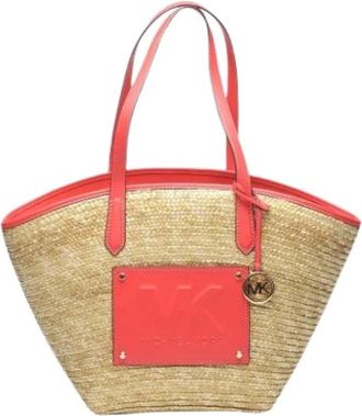 Michael Kors Pre-owned Canvas Schoudertas - Dames - Vintage Shopper - Roze - ONE Size - Vintage