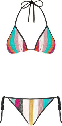 Missoni Bikini a righe - Nero