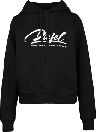 Diesel Hoodies & sweatvesten, Dames, Zwart, XS, Katoen, Hoodie
