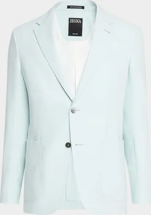 Ermenegildo Zegna Mens Oasi Lino Sport Coat