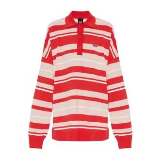 P.E Nation P.E Nation, Tops, Dames, Rood, S, Polyester, Strata Long-sleeved Polo