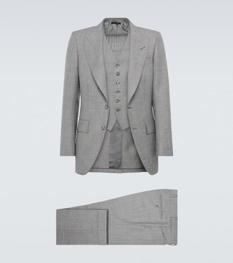 Tom Ford Dyllan wool and silk three-piece suit