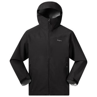 Bergans Essentials 2.5L Shell Jacket Regenjacke f&uuml;r Herren | schwarz