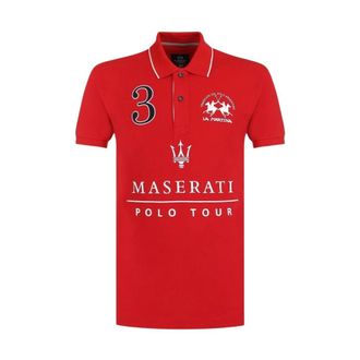 La Martina Polo Maserati Capsule - - Tops - Uomo - Rosso - L
