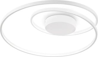 Ideal Lux Ideal Lux - Oz Luz Semiempotrable Led Integrada De Remolino Regulable Blanca, 3000k