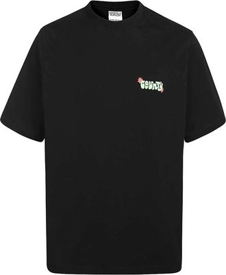 Marcelo Burlon Heren, Tops, Zwart, Maat: XS Katoen