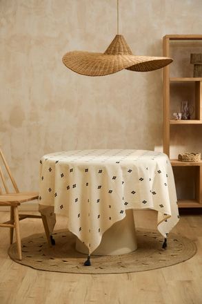 Calma House Mantel color crudo 160x250