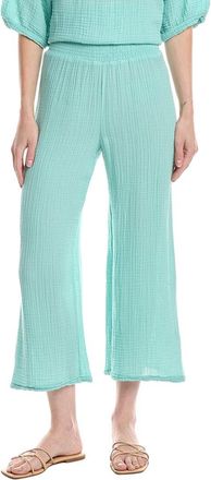 Michael Stars Medina Smocked Waist Cropped Pant