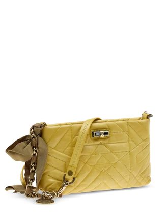 Lanvin 2023 Happy shoulder bag - women - Calf Leather - One Size - Yellow