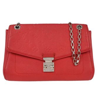 Louis Vuitton Saint Germain Monogram Empreinte Leather Pink Leather Handbag (Pre-Owned)