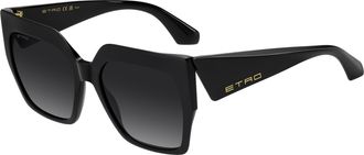Etro 0122/S 807/9O Womens Sunglasses Black Size 57