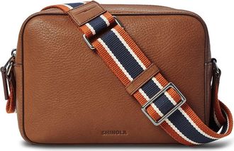 Shinola Leather Camera Crossbody Bag in Tan at Nordstrom