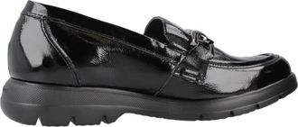 Fluchos Naplak Handschoenen voor stijlvolle uitstraling - Dames - Loafers - Zwart - 38 EU - Schoenen