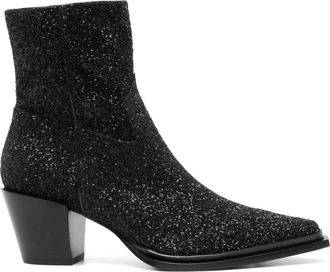 Jimmy Choo London Cece Ab 60 Glittered Boots