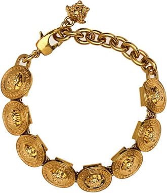 Versace Medusa Tribute Gouden Armband - Dames - Armbanden - Geel - ONE Size - Accessoires