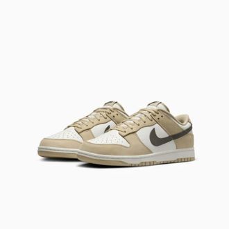 Nike Womens Nike Dunk Low IB3079-200 Sneakers Desert Khaki Lifestyle Shoes LIQ178