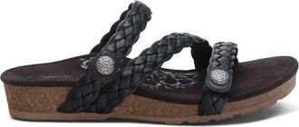 Aetrex Womens Josie A Sandal In Black