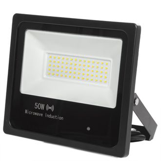 GreenIce Greenice - Foco Proyector Led 50w 6.000lm 6000&ordm;k Ip65 Detector Movimiento Integrado 40.000h [1916-ns-hvfl50w-l-cw]
