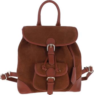 Ashwood Leather Womens Creativita Cosmica Soft Suede Backpack - Tan - One Size