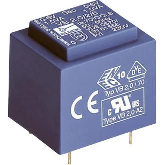 BLOCK Vb 3,2/2/9 Transformador Para Circuitos Impresos 3.2 Va
