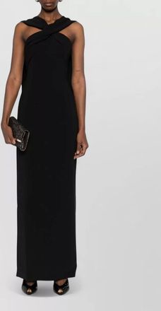Solace London sleeveless halterneck maxi dress