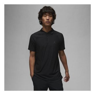 Nike Jordan Air Jordan Dri-FIT ADV Sport Quick-Dry Golf Lapel T-Shirt Black DZ0550-010