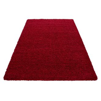 Nazar Rugs Alfombra de interior de pelo largo Rojo-120x170