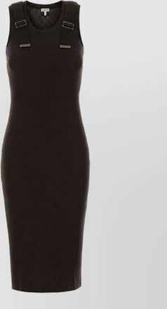 Loewe stretch cotton midi dress