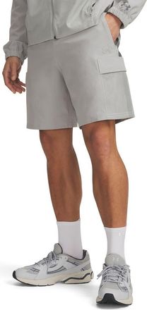 Under Armour Unstoppable Airvent Cargo Shorts in Titanium at Nordstrom, Size X-Large