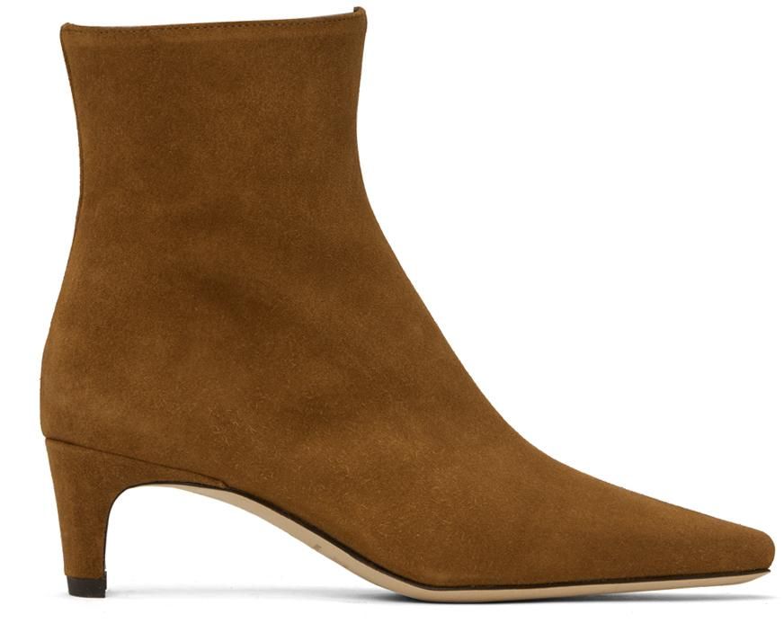 Chloé Cognac-coloured Ambre ankle boot from $386.69 - on