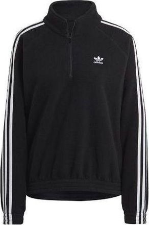 adidas (WMNS) adidas Adicolor Classics Polar Fleece Half-Zip Sweatshirt Black GN2864