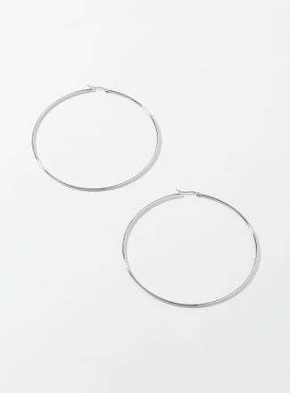 Simons Womens XXL hoop earrings