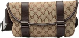 Gucci Pre-owned Belt Bags, female, Beige, Size: ONE SIZE Pre-owned Vintage Belt Bag