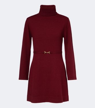 Rixo Aly wool and cashmere sweater dress