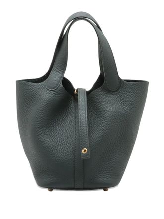 Hermès 2025 Clemence Picotin Lock 18 handbag - Groen