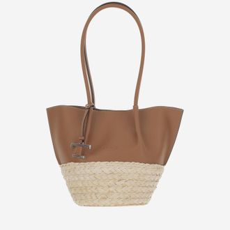 Tod's Womens Leather Shoulder Bag With Charm Handbags Hand