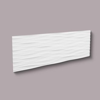 NMC Nmc - 3d Revestimiento Mural Wave Arstyl Noel Marquet Panel De Pared Elemento Decorativo Dise&ntilde;o Moderno Blanco 0,43 M2