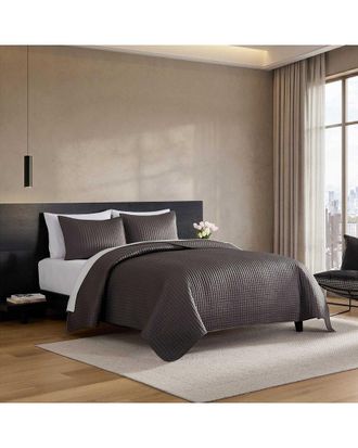 Vera Wang Matte Satin Quilt Set