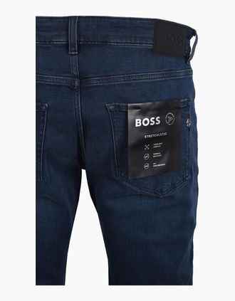HUGO BOSS Mens BOSS P DELAWARE JEANS DARK BLUE - Navy - Size: 36/32