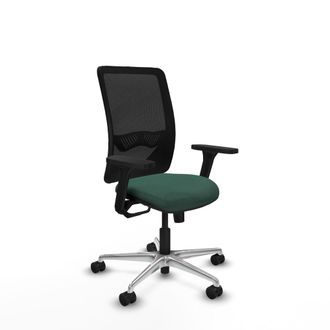 Piqueras y Crespo Silla Ergon&oacute;mica Piqueras Y Crespo Negro Brazos Ajustables Soporte Lumbar