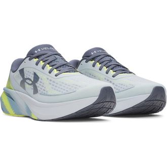 Under Armour UA Velociti Pace Running Shoe in Blue Fog /Flash Light at Nordstrom, Size 10.5