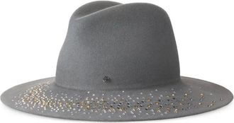 Maison Michel Cappello con cristalli - Grigio