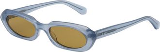 Retro Superfuture EPOCA BELLA GQP Mens Sunglasses Blue Size 54