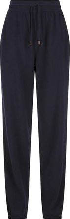Loro Piana Merano trainingsbroek met elastische taille - Blauw