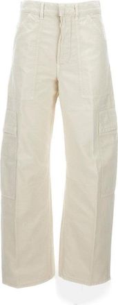 Citizens Of Humanity Relaxed Fit Beige Cargo Jeans