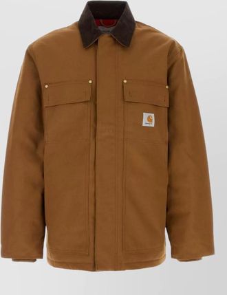 Carhartt Work in Progress cotton single breasted coat